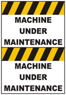 Maintenance Signage